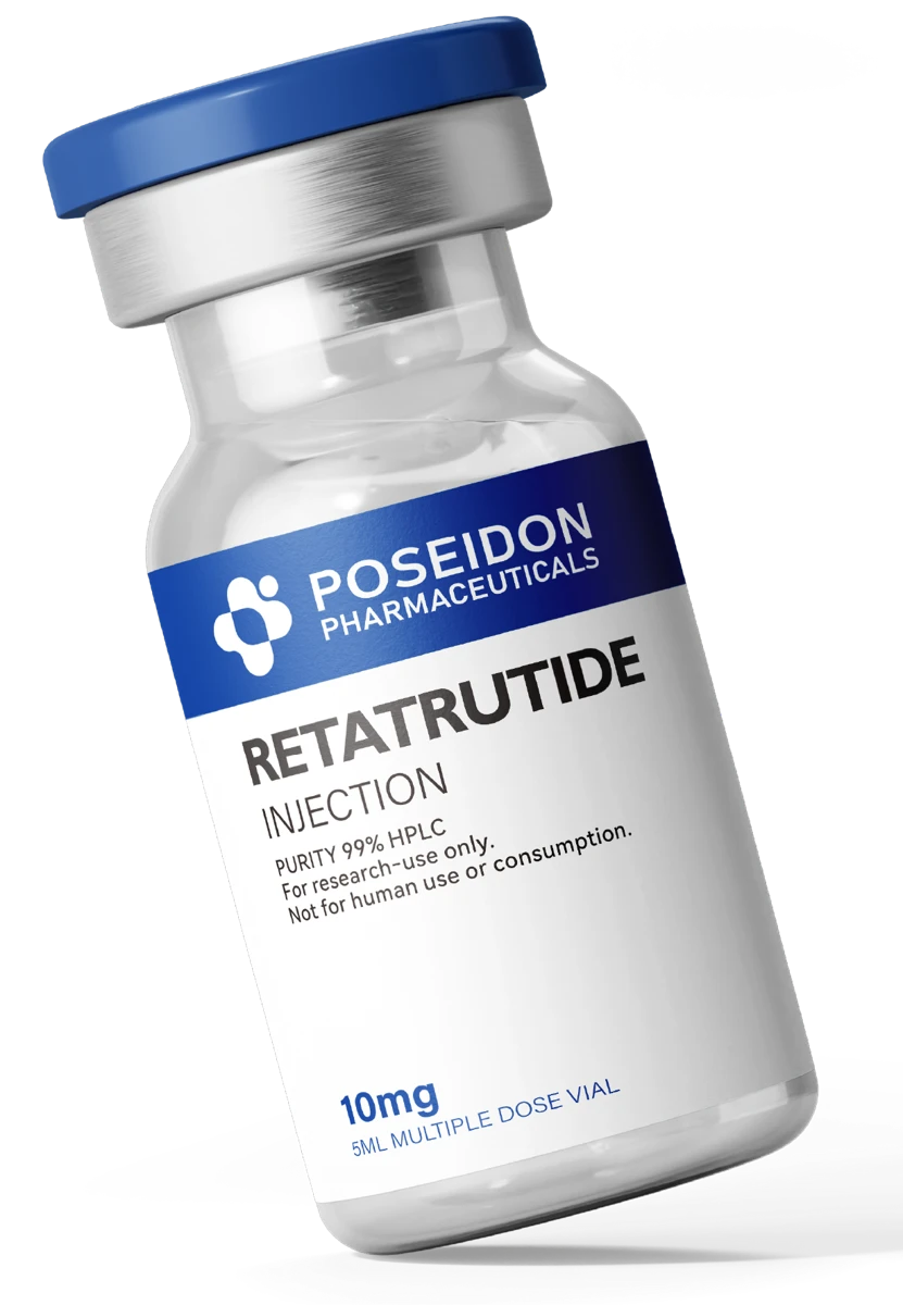 Research peptide vial